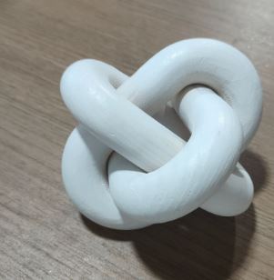Knotted Wooden Sculpture