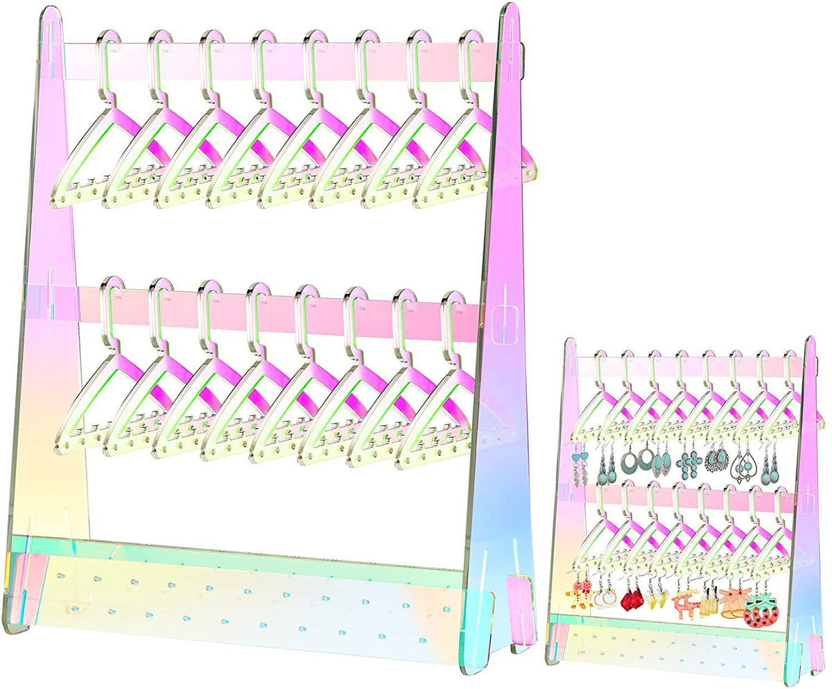Acrylic Jewelry Storage Box for Earrings and Necklaces