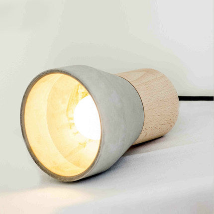 Nordic Creative Modern Colorful Cement Wood Pendant Light