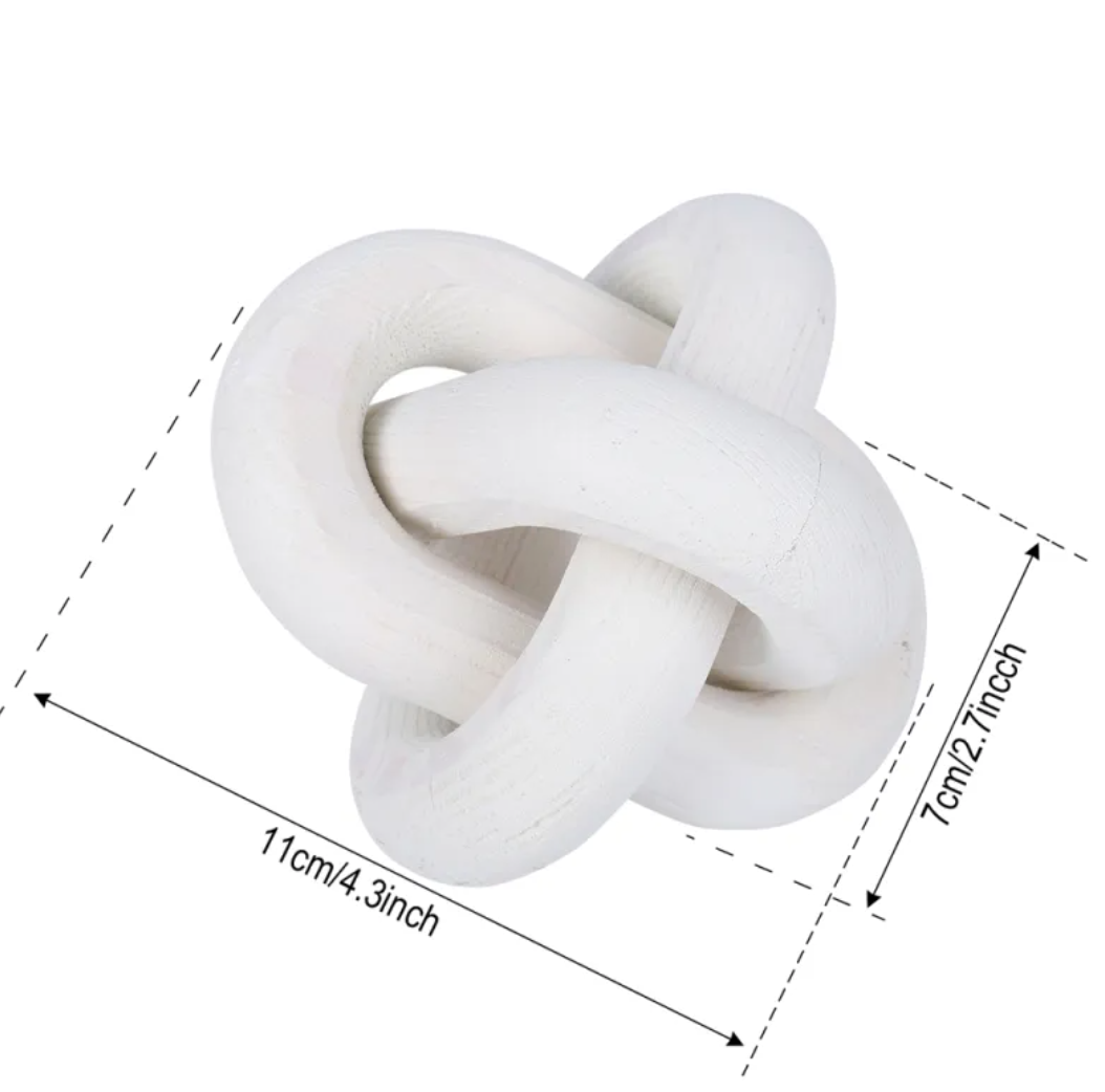 Knotted Wooden Sculpture
