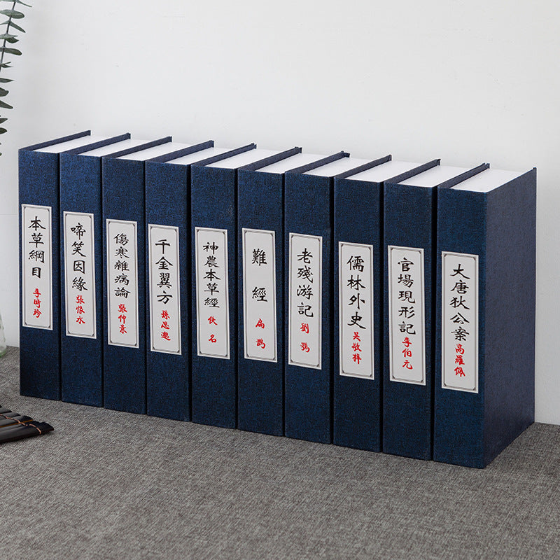 Nordic Style Decorative Fake Book Storage Box