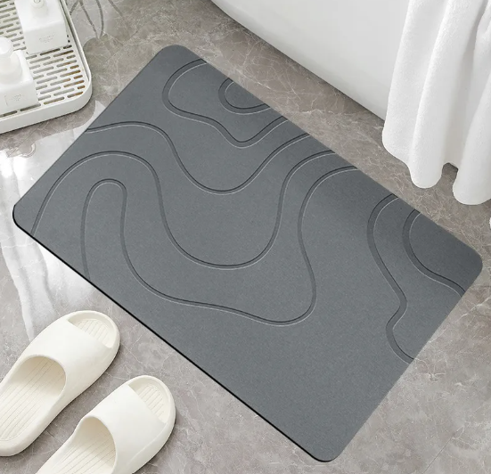 Non-Slip Diatomite Bath Mat