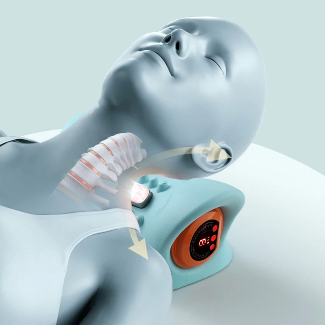 Calmevix CerviAlign™ Go — Portable Acupressure Neck Pillow