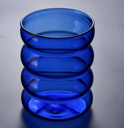 Colored Spiral Glass