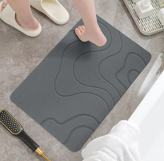 Non-Slip Diatomite Bath Mat