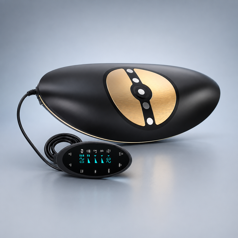 Calmevix LumbaFlex™ Pro — Electric Lumbar Traction & Heat Massager