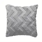Wavy Pattern Decorative Pillow Cover for Sofa (1pc)
