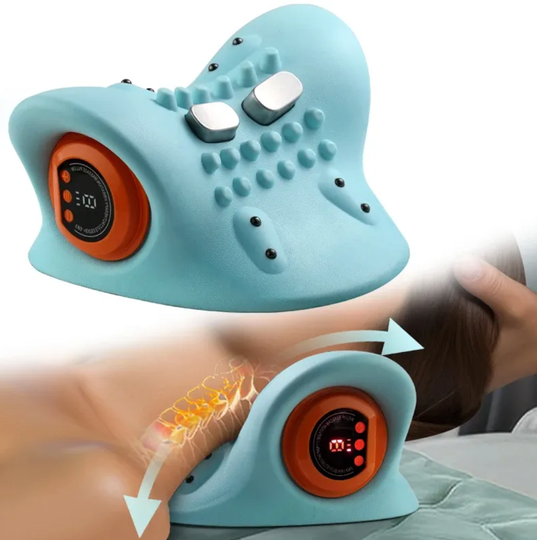 Calmevix CerviAlign™ Go — Portable Acupressure Neck Pillow