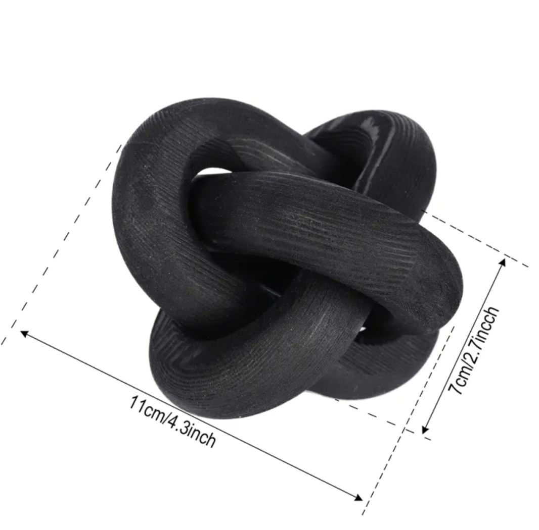 Knotted Wooden Sculpture