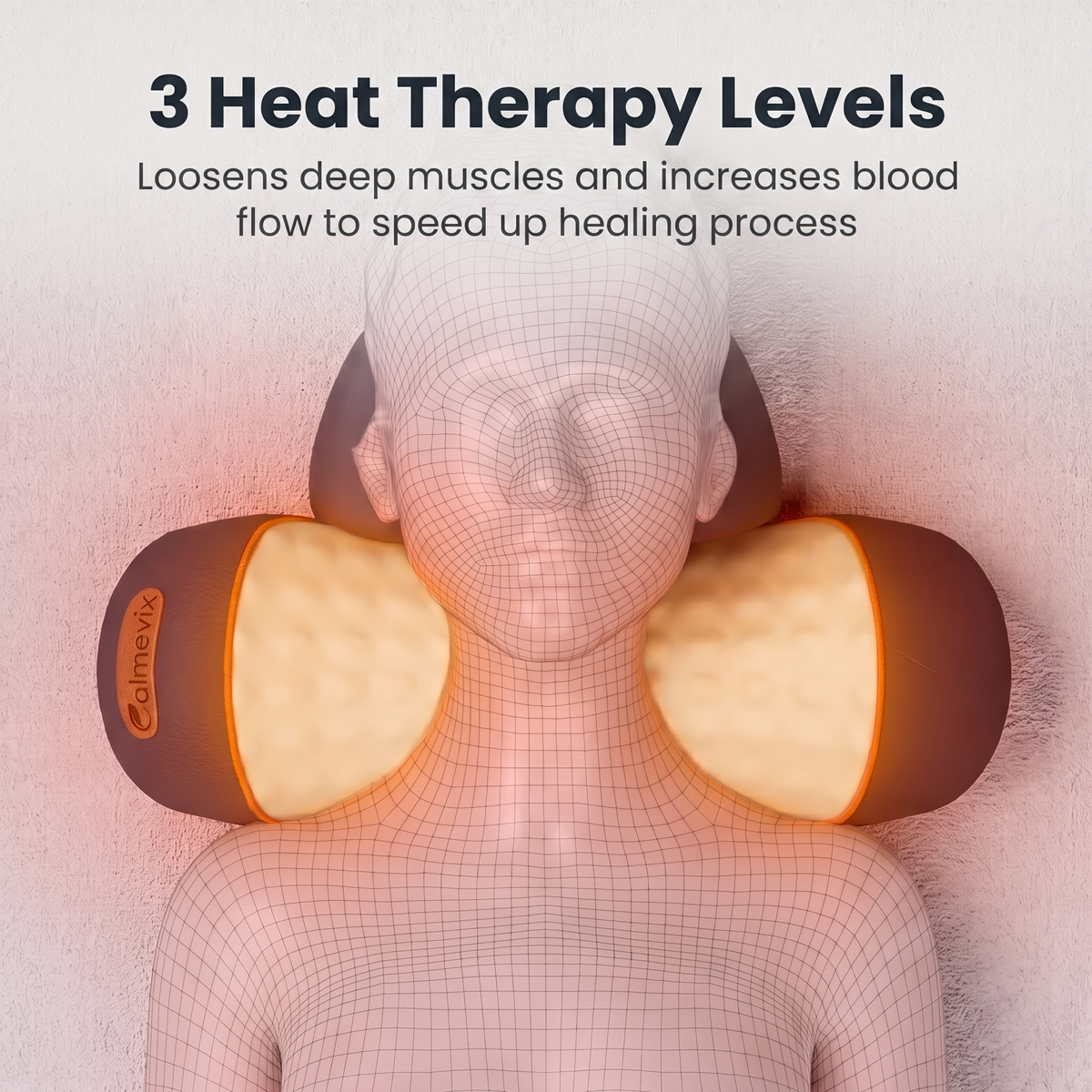 Adjustable Heat, 3 Levels