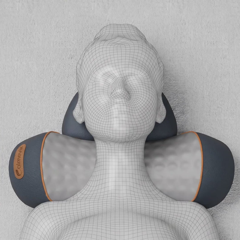 Calmevix VertaFlex™ — Heated Cervical Relief Pillow